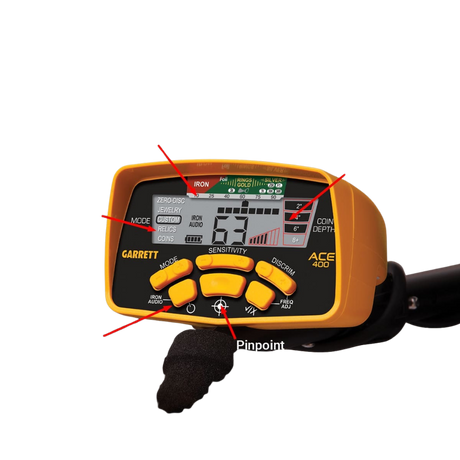 جهاز الكشف عن المعادن Garrett ACE 400i
