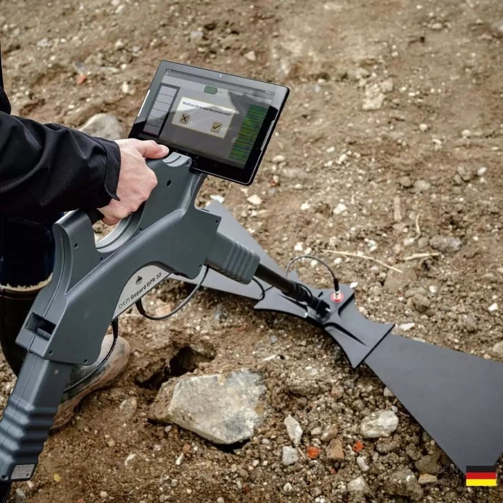 OKM Gepard GPR 3D Yer Altı Radarı